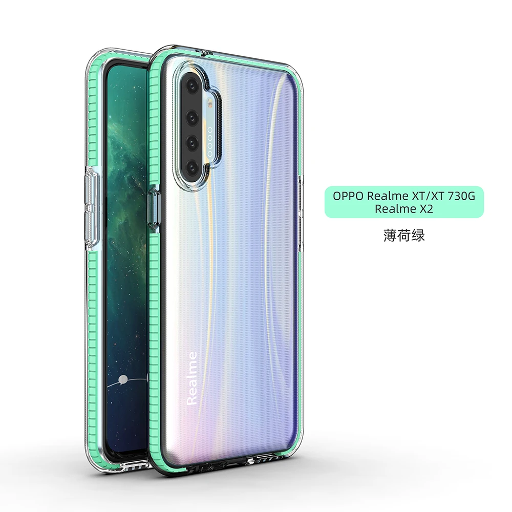 realme x2 transparent cover