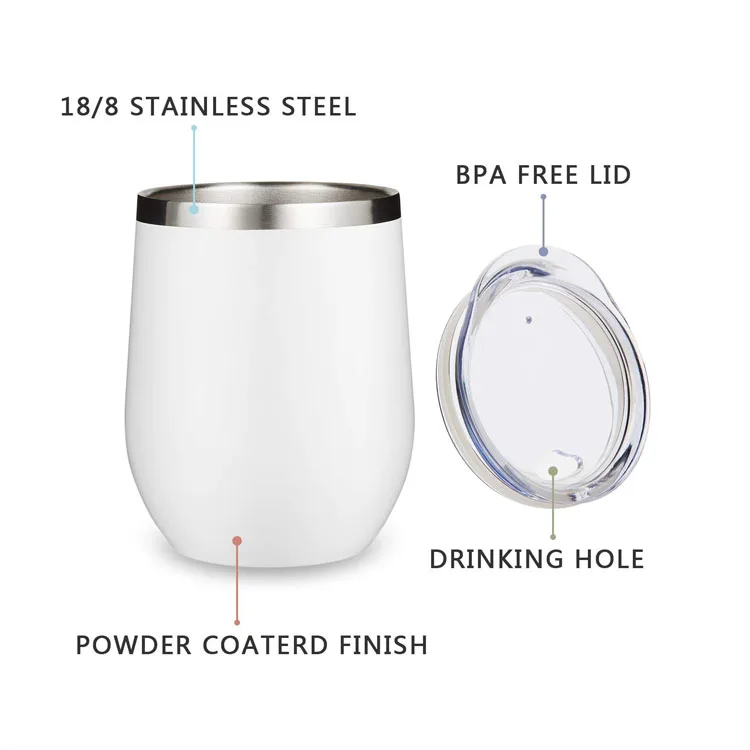 Orren Ellis Verre à vin en acier inoxydable 18 oz. Duxbury et