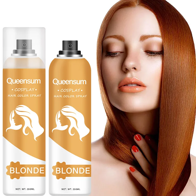 Cosplay Diy Non-toxic Washable Temporary Hair Color Chalk Set for Girls Hair Dye Combs Custom Logo Party Home Hair Color Spray
