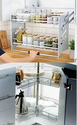 Kitchen cabinet new style with easy making process factory