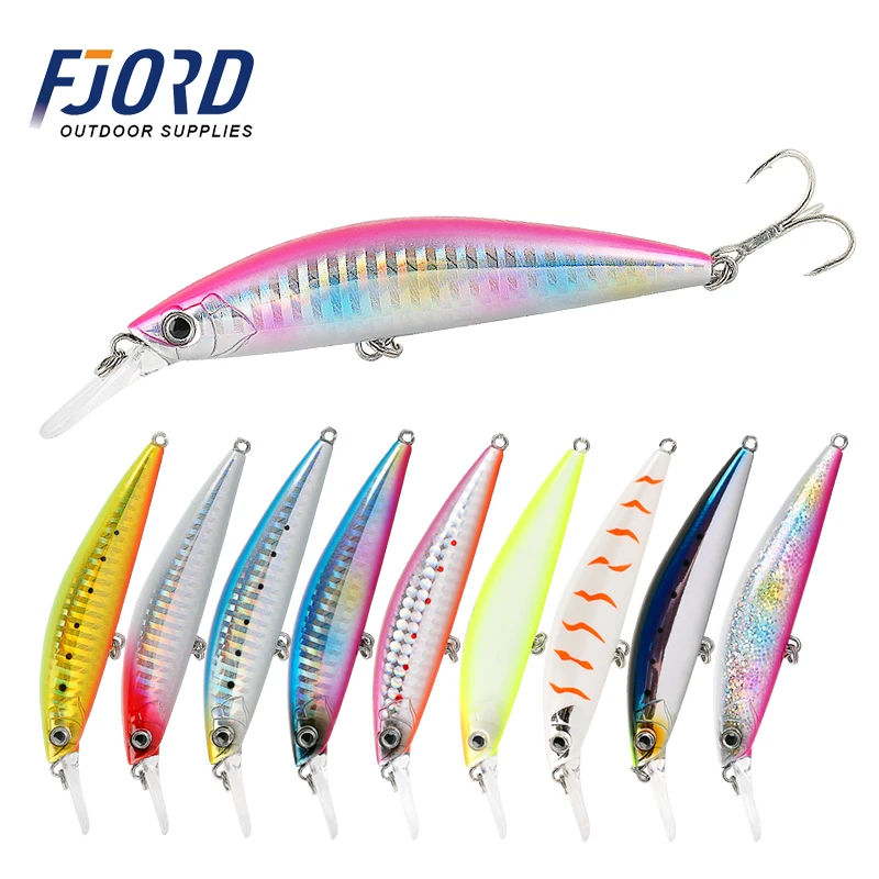 FJORD ストックバスフィッシングルアー 90mm 29g 誘導ミノー