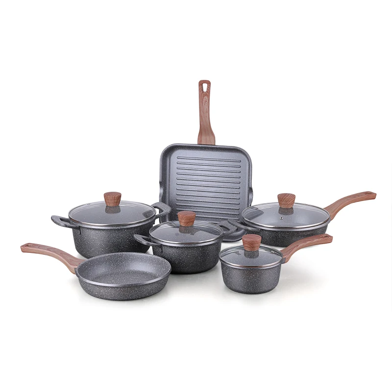 Buy Wholesale China 10pcs Non-stick Induction Cookware Set