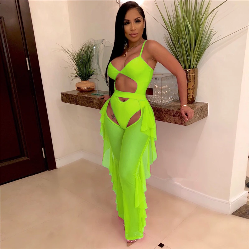Shop Our 2020 Neon Color Fashion Casual Two Piece Bikini Set