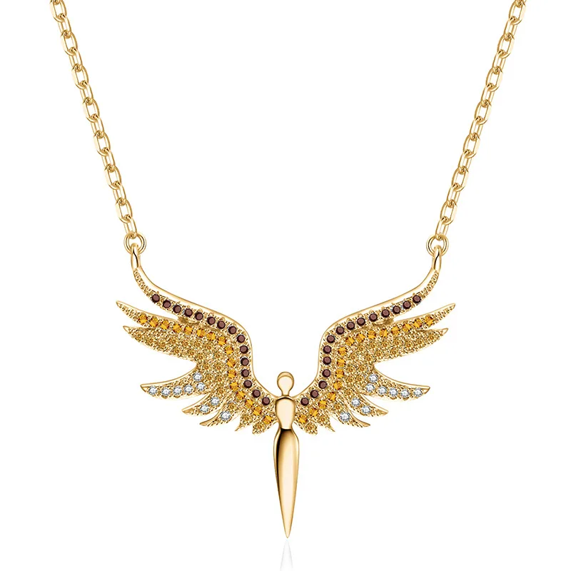 ネックレス・ペンダント wing bling 14k Fleet Basic Necklace ☆ wing bling☆ 14k fleet basic necklace 14K Angel Wings