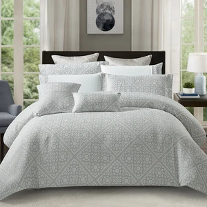 For KOSMOS Customized 8pcs Modern Bedding Set Simple and Soft Jacquard Comforter for Bedroom