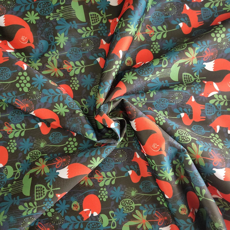 New Pattern Printed PUL fabric  High Quality  100% Polyester  Waterproof Fabric  in stock