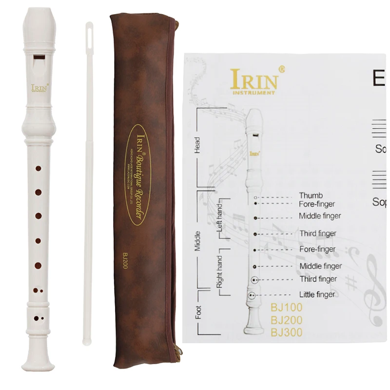 IRIN Factory Wholesale Baroque  Flute Treble B Key 8 Hole Instrument for School Music Ed aperçu 6