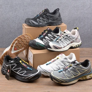 Foreign Trade Export Europe High Quality Mesh Autumn Couple's Color-Blocked Running Shoes Outdoor Slip-on Non-Slip Fashion Trend