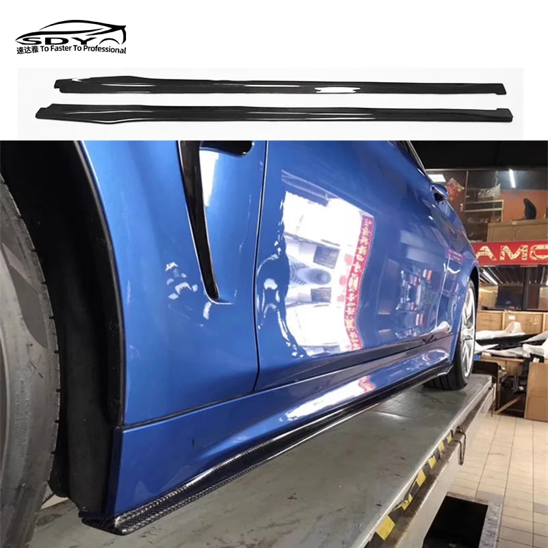BMW4シリーズ サイドリップ カーボン H2050571a64574f4aaa155a09e449a