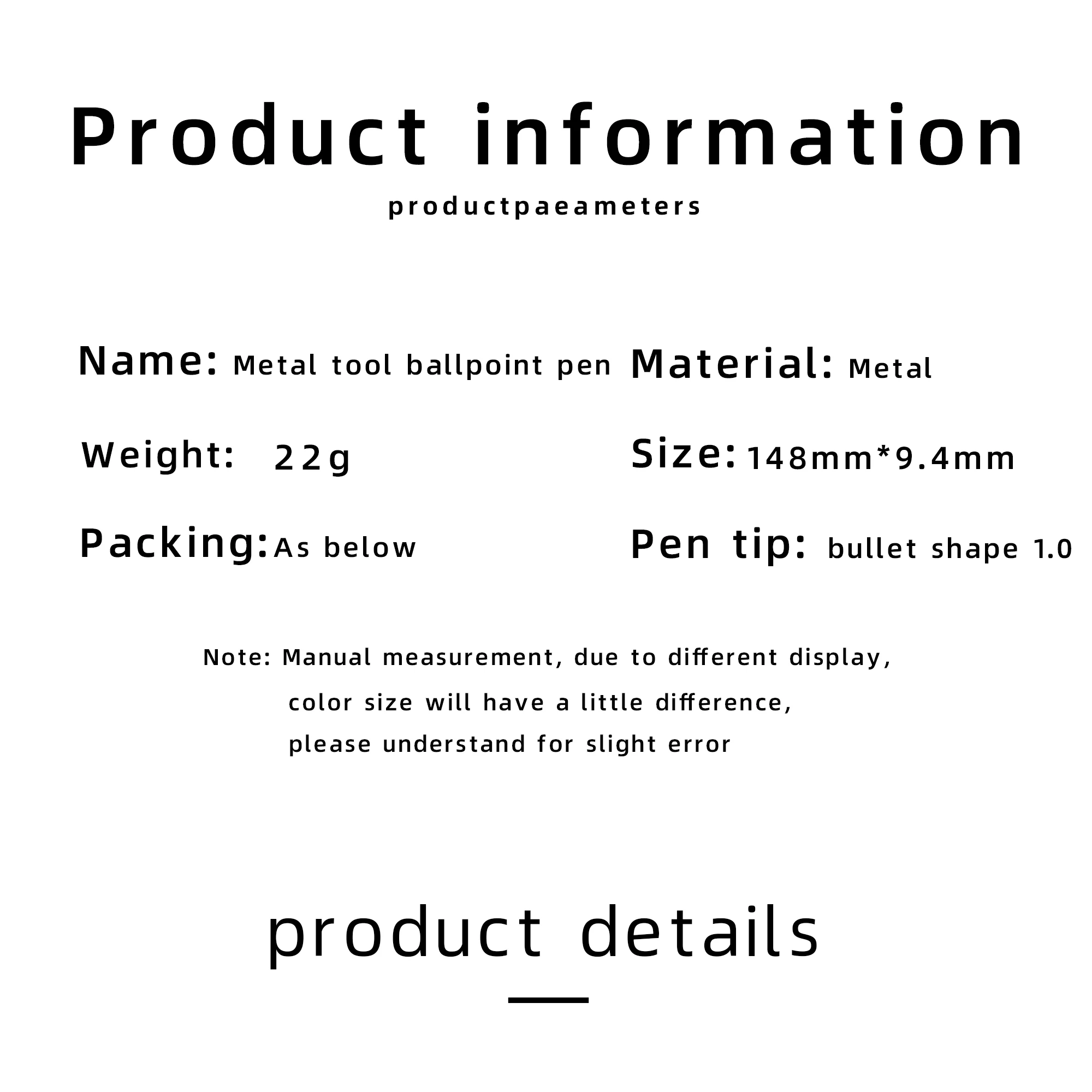 6 in 1 Multi-function Pen Ballpoint Pen with Measuring and Balance ...