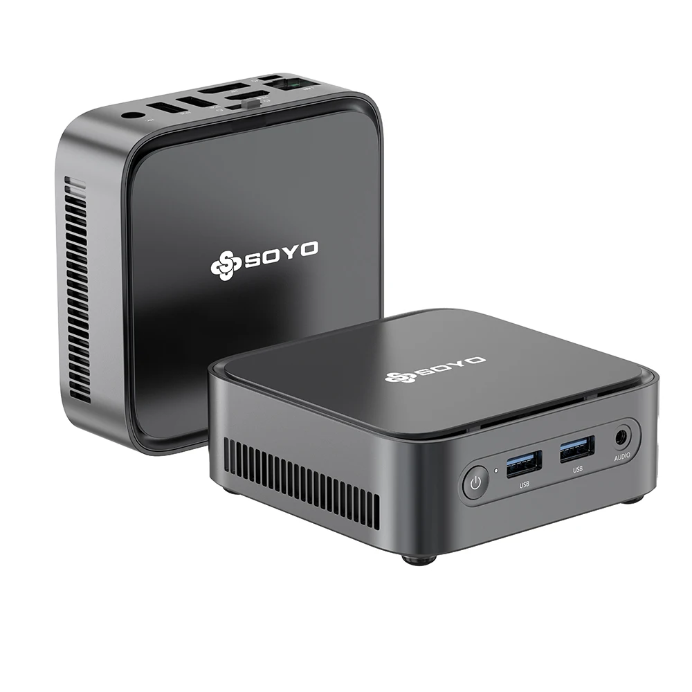 SOYO M2 Pro Mini PC - Intel N100, 12GB DDR5, SSD 256/512GB