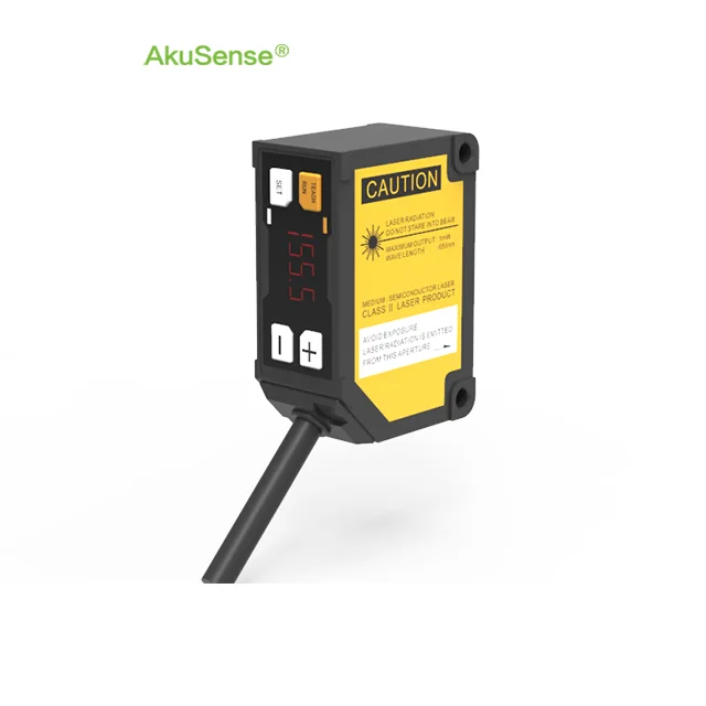 Akusense MLD22 Compact Laser Triangulation Displacement Sensor China Laser Triangulation Sensor Factory Manufacturer
