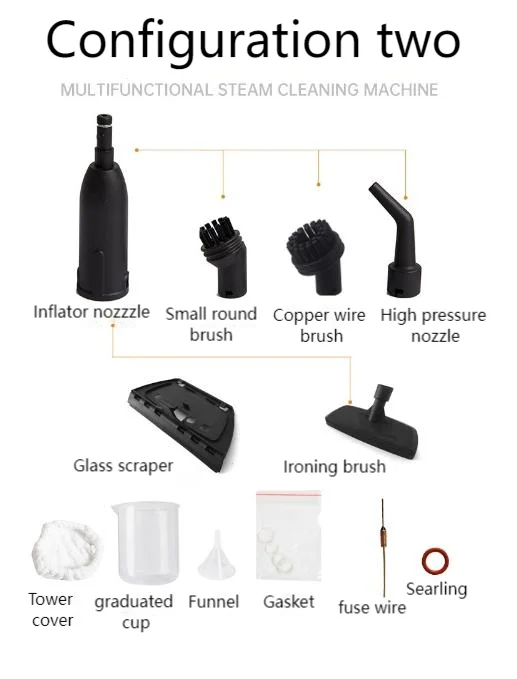 2000w Multipurpose Household Steamer Cleaning Machine Car Carpet Floor