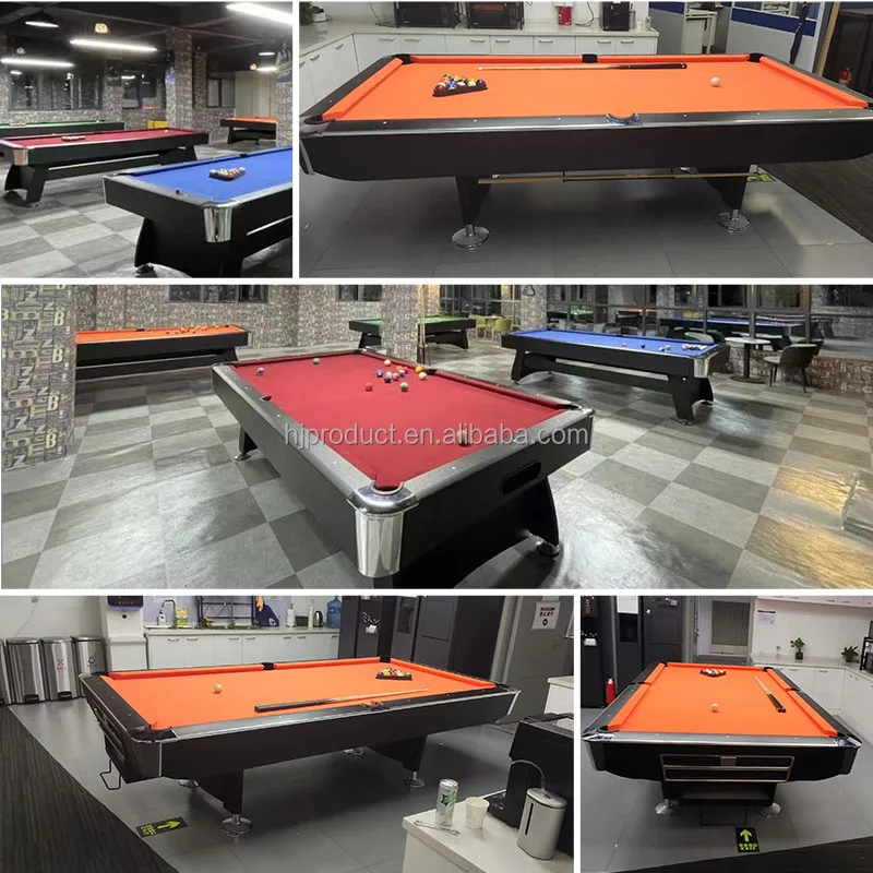 Wholesale Price Billiards Game Morden Design 9FT MDF Pool Table With ...