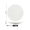8'' round flate