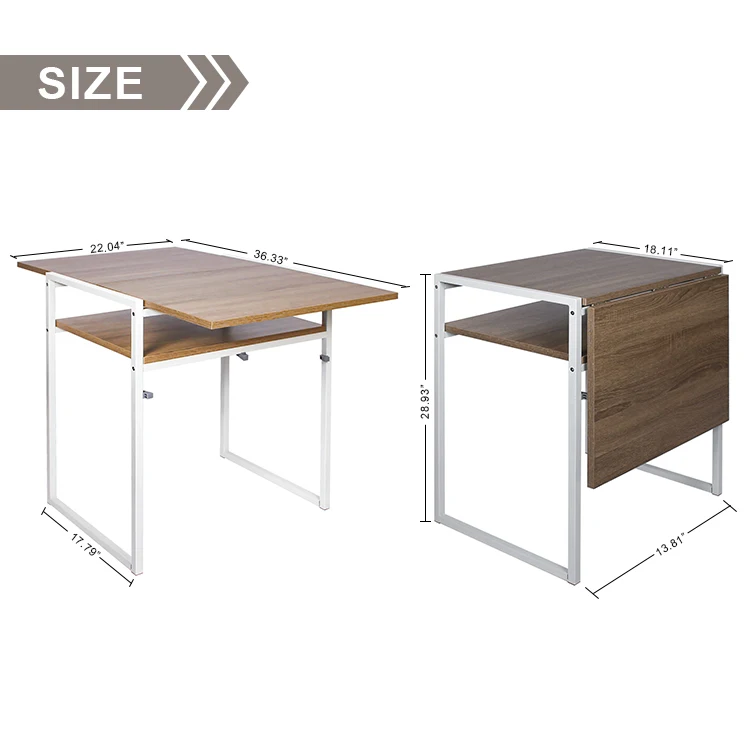 Simple Coffee Desk Home Furniture Living Room Foldable Wooden Coffee Table For Restaurant
