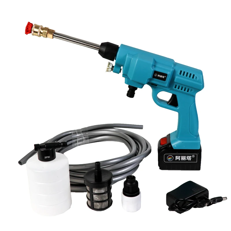 Electric High Pressure Washer Rechargeable Car Wash Gun Cordless