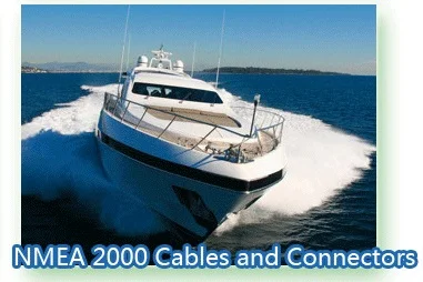 NMEA2000 Marine Network Starter Kit Cable Signal IP68 M12 Waterproof NMEA 2000 Connector