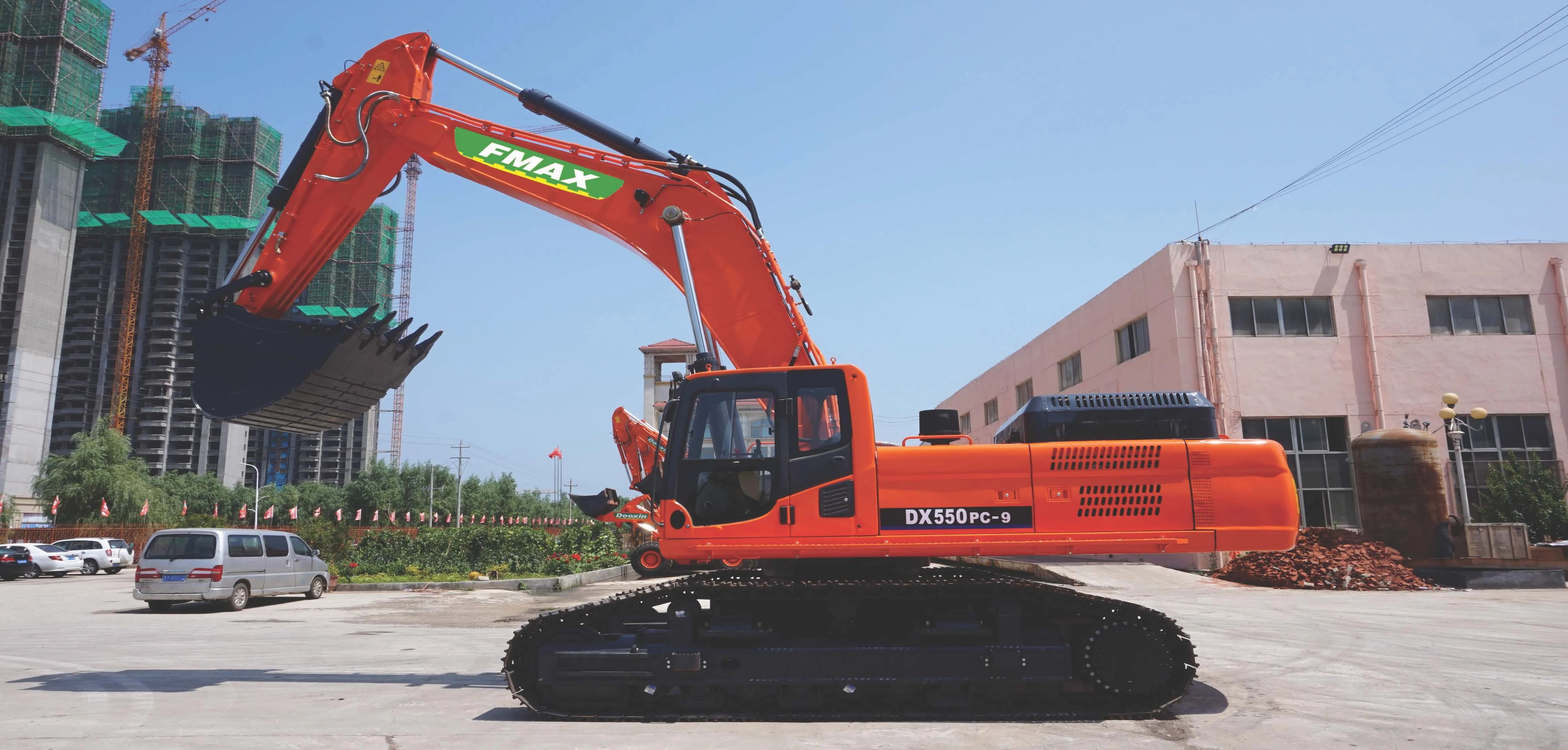Excavator Digging Machine Hydraulic Compact Crawler 53 Ton Fmax Dx550pc Crawler Excavator Sell