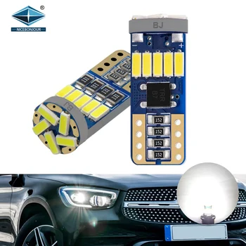 Hot selling auto led bulb t10 led W5W 194 4014 15smd LED t10 canbus interior light for car license plate light