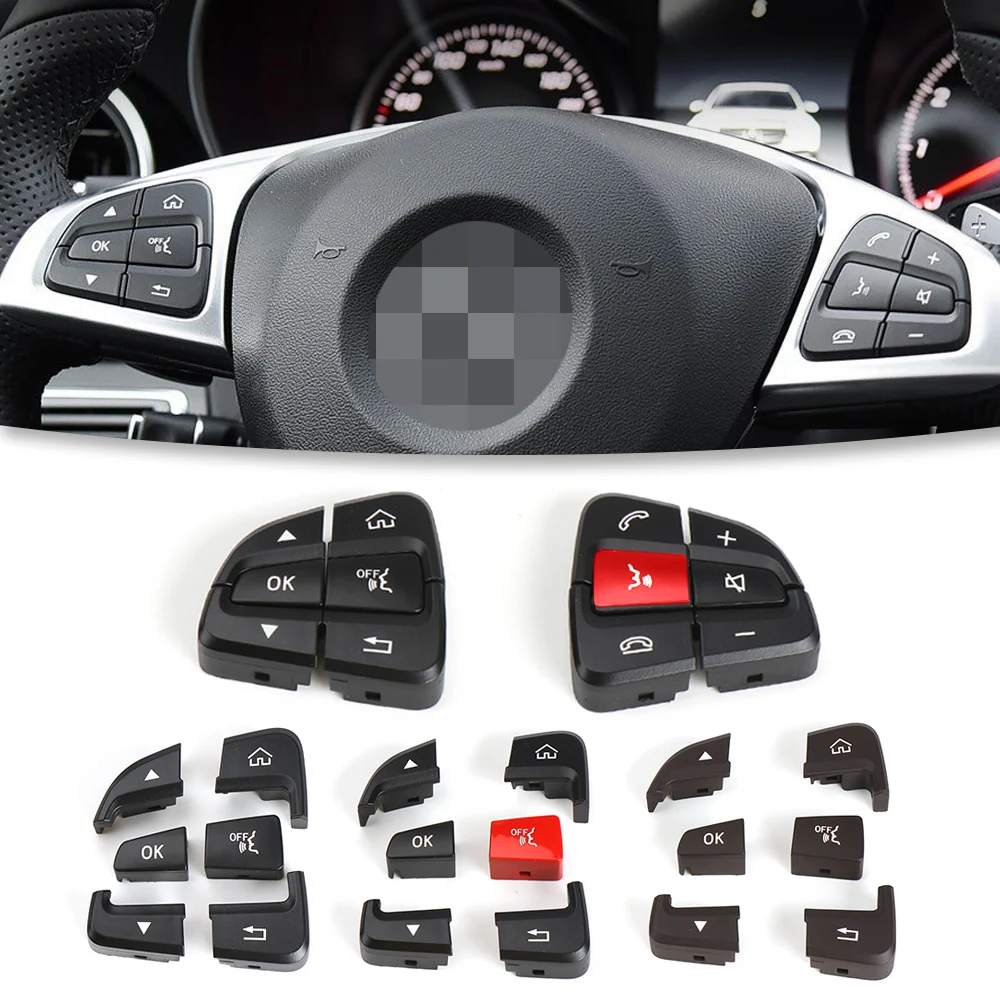 Pulsanti Al Volante Per Cruise Control – Compatibili Con Mercedes Classe C E GLC W205/W253, Codice 0999050200