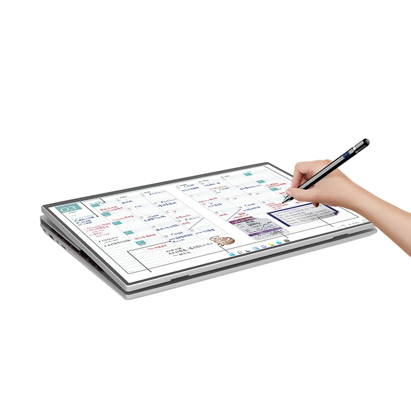 Narrow Edge NOTEBOOK 14.1 Inch Plastic PC Transparent Shell 1920*1200 IPS Screen N95 N5105 DDR4 2.0MP Camera Laptop