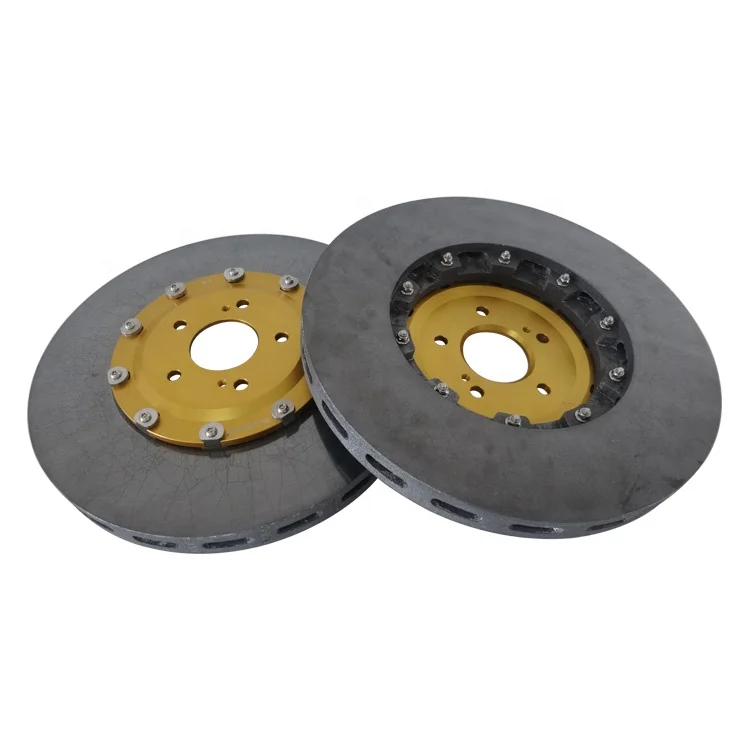 Silicon Carbide Coating High Temperature Resistance Customized Front Carbon Ceramic Rotor Brake Disc for BMW Dodge Ferrari