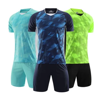 Custom Made High Quality Men's Soccer Jersey Uniforms Training Sportswear with Logo Printing Price Football Soccer Uniforms