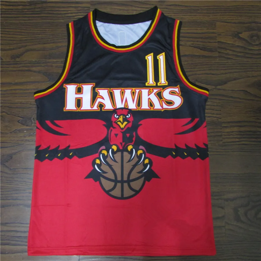 Wholesale 2022 Trae Young Atlanta Throwback Jerseys 11 Stitched ' Giant  Eagle ' 1996/97 Fadeaway Basketball Jersey Wholesale - Red From  m.