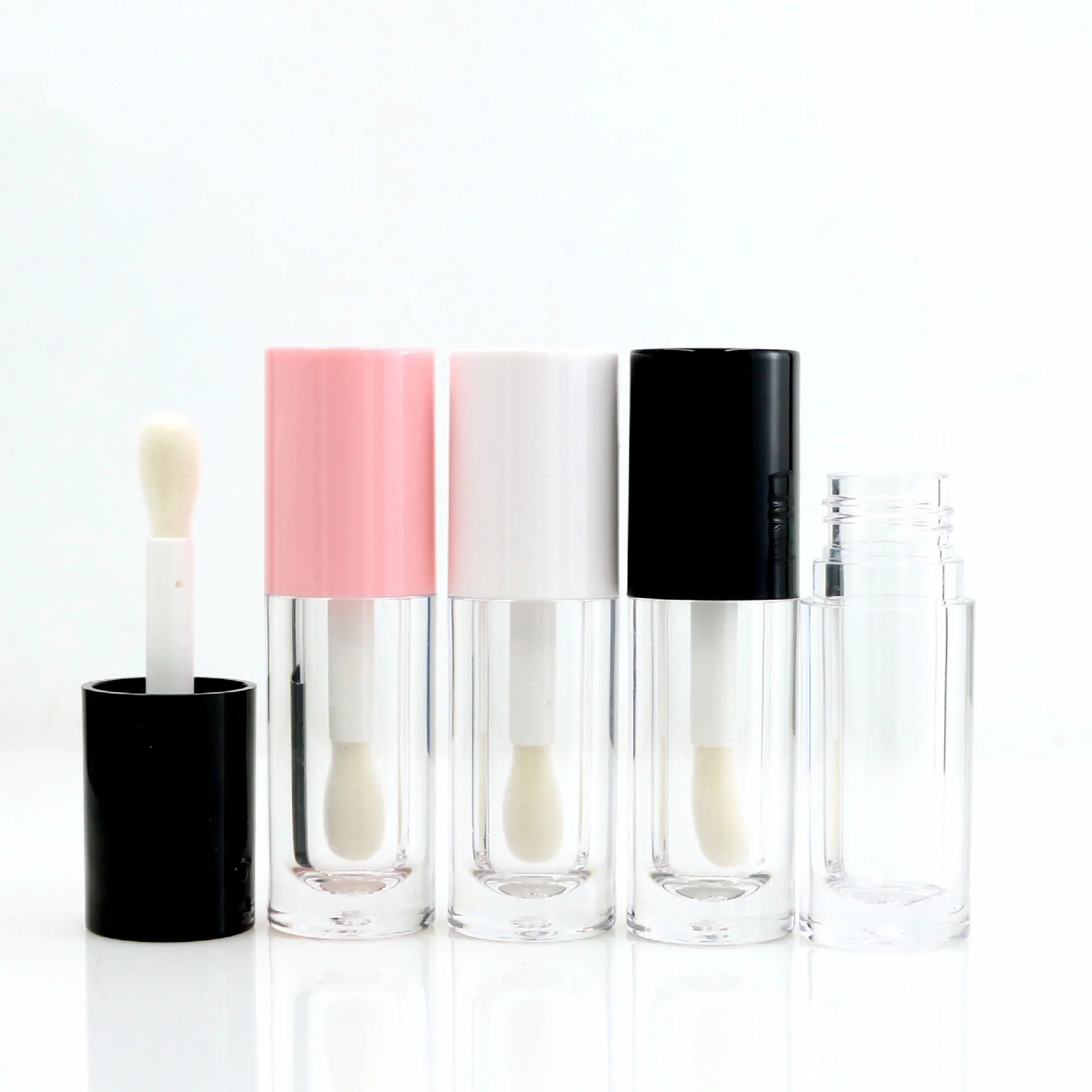 Free Sample Tube Lip Gloss Tubes Customize Packaging 7ml Oem Empty Lip