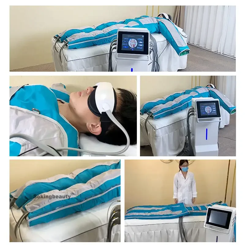 2025vertical 3 in 1 Pressotherapy Physical Therapy Presoterapia Lymphatic Drainage Muscle Massage Weight Loss Shaping Machine