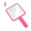 Hot pink square mirror