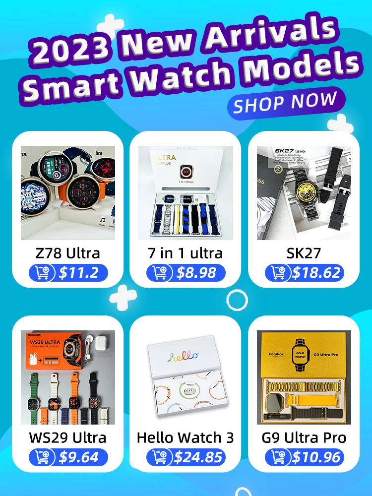 2023 New Arrivals Wsl9 Smart Watch Set Series 8 Touch Screen Bt Call