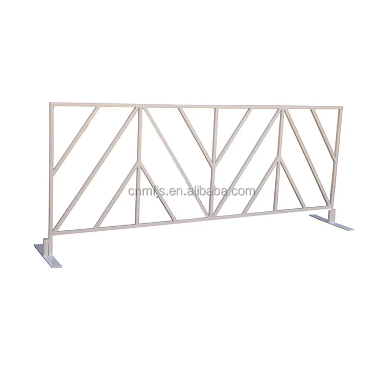 Outdoor metal fences Road Crowd Control Barrier Events Barricades Metal Portable Barricades details