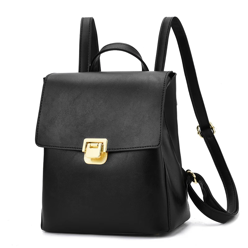 leather backpack handbolsa womens