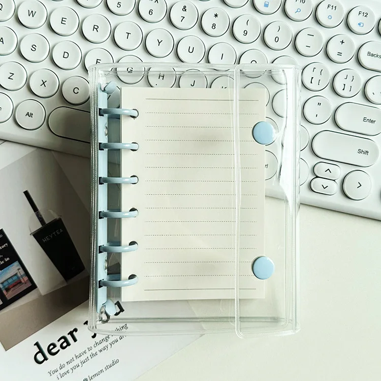 clear card binder 4/9/12-Pocket PU Card Binder White but the ink chart cards are sold separately.This binder has a button closure Custom Mini Plastic PVC clear
