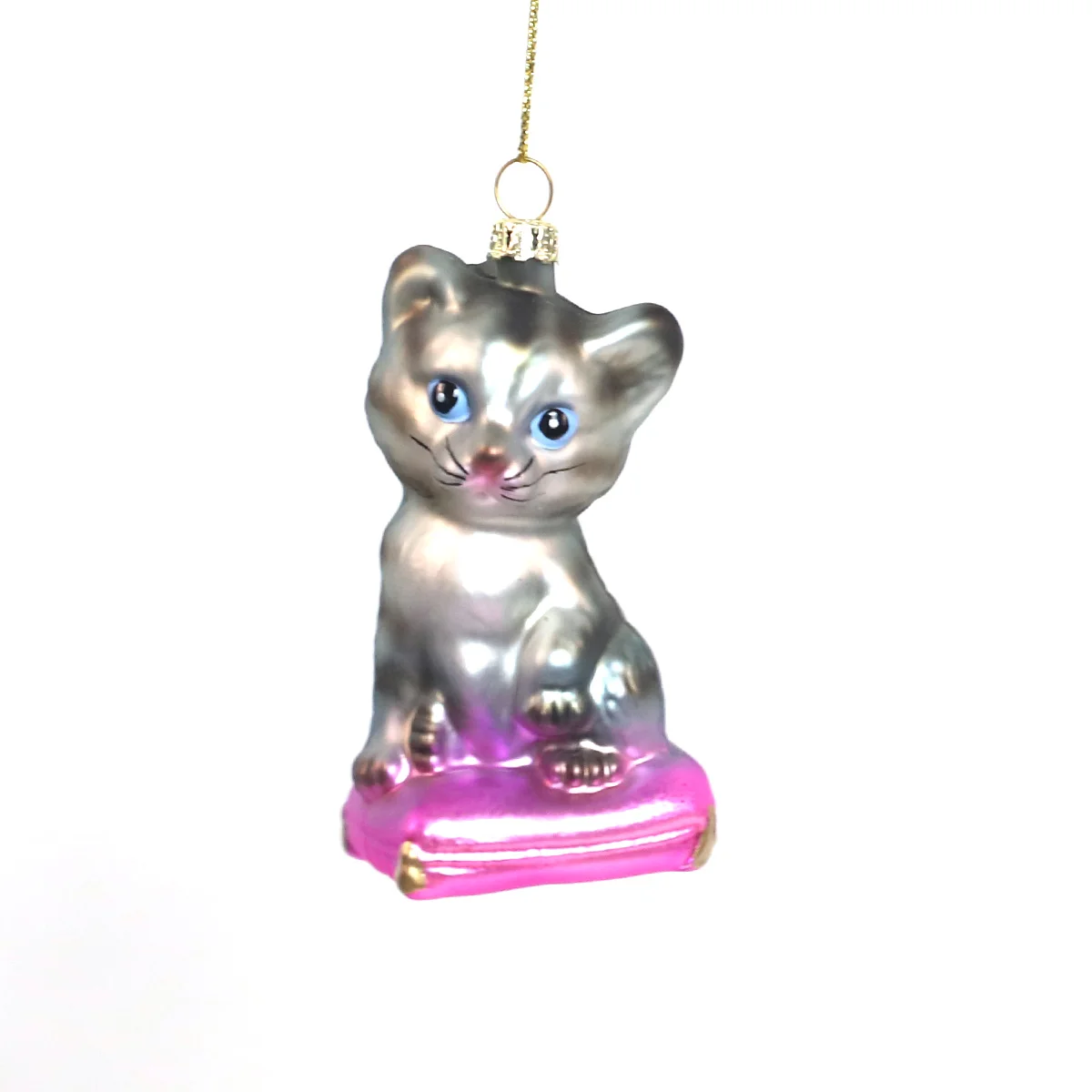 china personalized hanging glass christmas ornaments decorations cute christmas gift