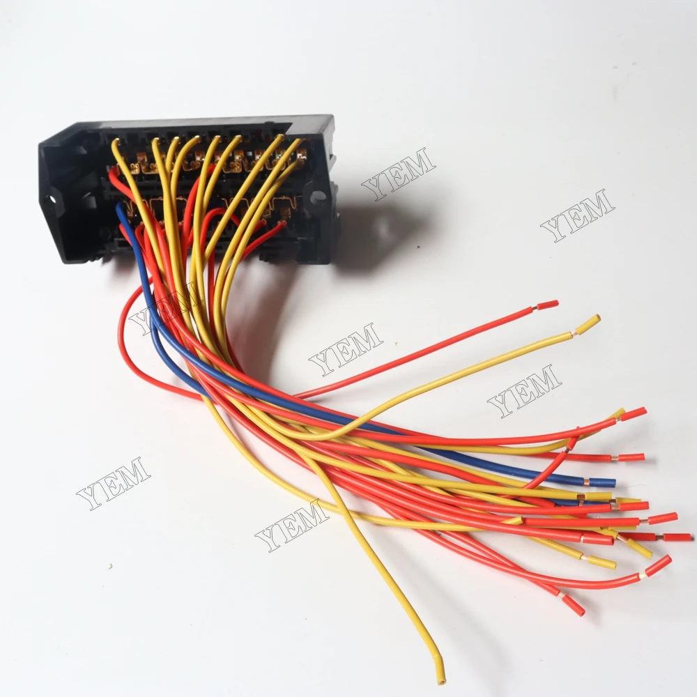 Fuse Box Wiring Harness for Komatsu PC-8 Heavy Duty Engine Parts 5