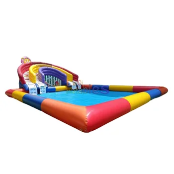 Cheap Price Inflatable Swimming Pool Slide Climbing Wall Inflatable Water Slides for Sale