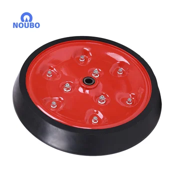 high quality  Obliqued tire 2 x13 inch steel rim rubber  tyre agriculture  planter press wheel