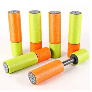 Chengji EVA Water Cannon Pearl Cotton Single Tube Drawable Summer Beach Mini Water Gun Toy Model Squirt gun toy
