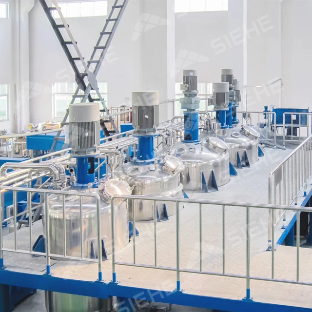 SIEHE Factory Customized Emulsion Acrylic Paint Production Line 1000L-30000L Water-based Paint Complete Paint Production Line