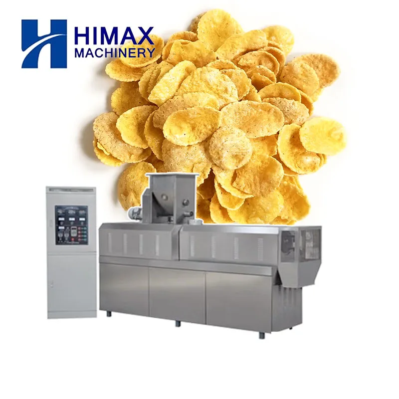 Corn Flakes Production Line Breakfast Cereal Making Equipment Snacks Food Corn Flakes Machine Hot Sale