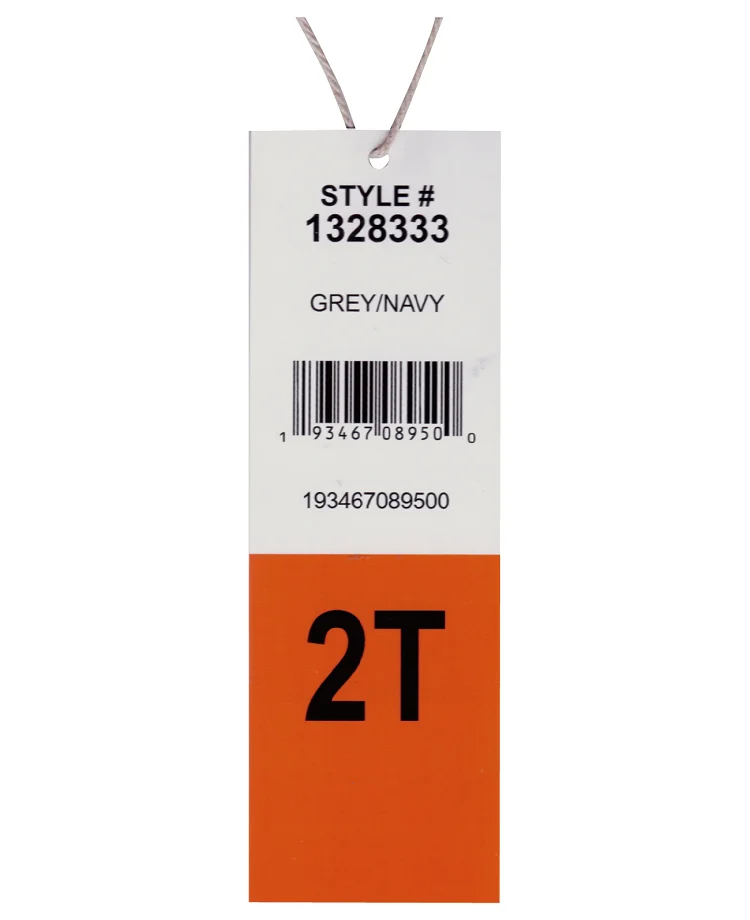 clothing tags for business