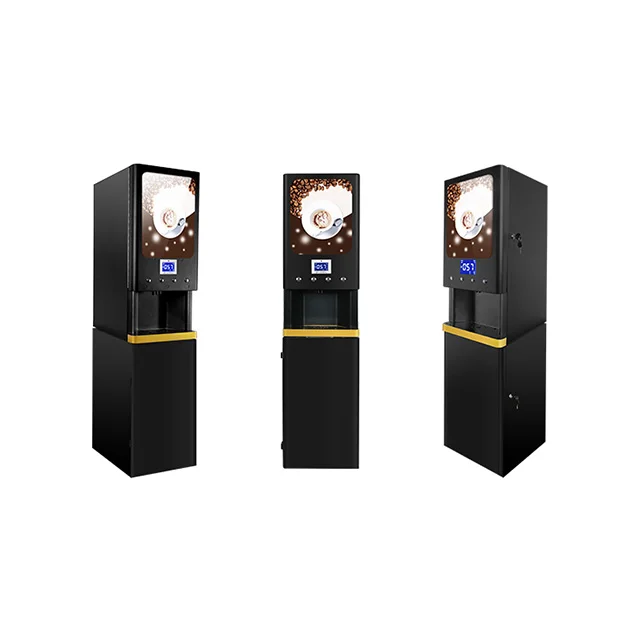 Высокое качество 3 вида автоматический торговый автомат для чая и кофе, автоматический дистрибьютор caf