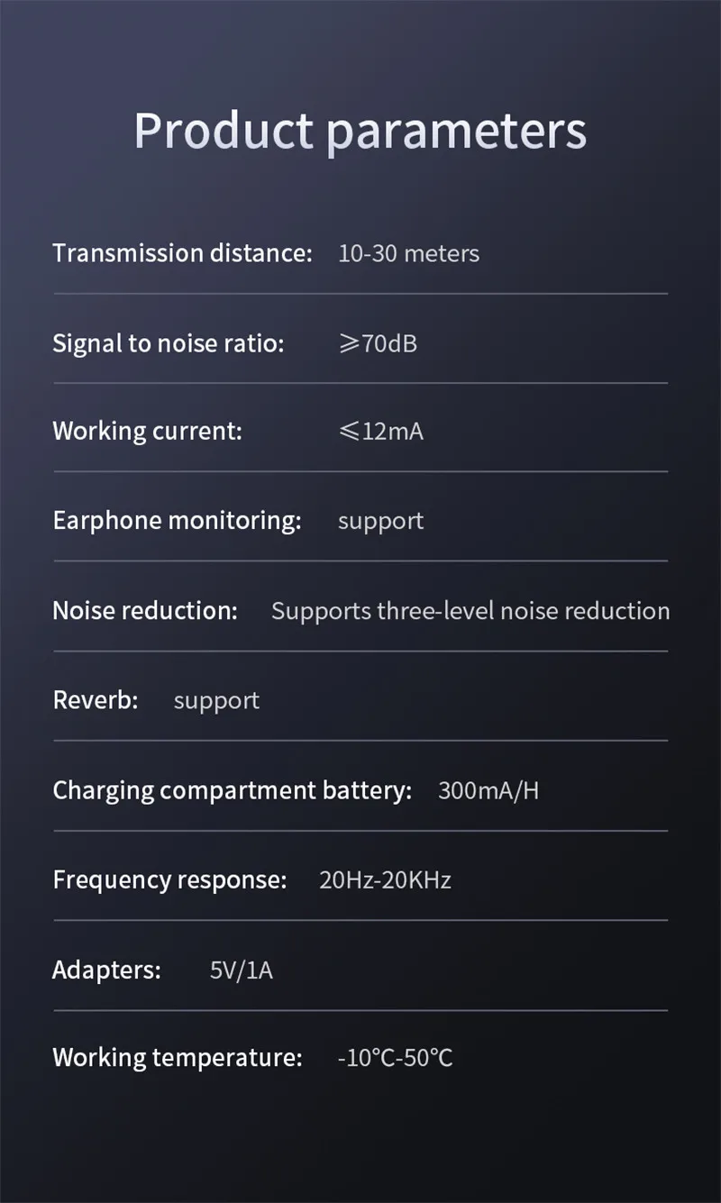 Q8 Professional Wireless Lavalier Microphone Magnetic Lapel Microphone with Charging Case for iPhone and Android Phone