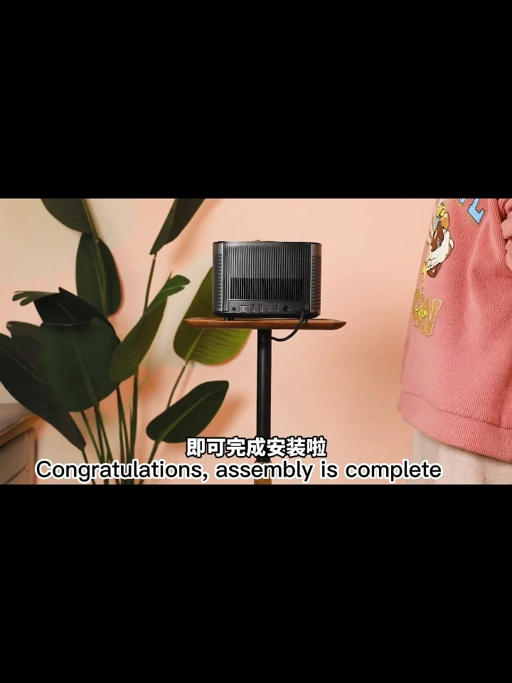 Projector Stand Projector Floor Stand With Wooden Tray Use For Home