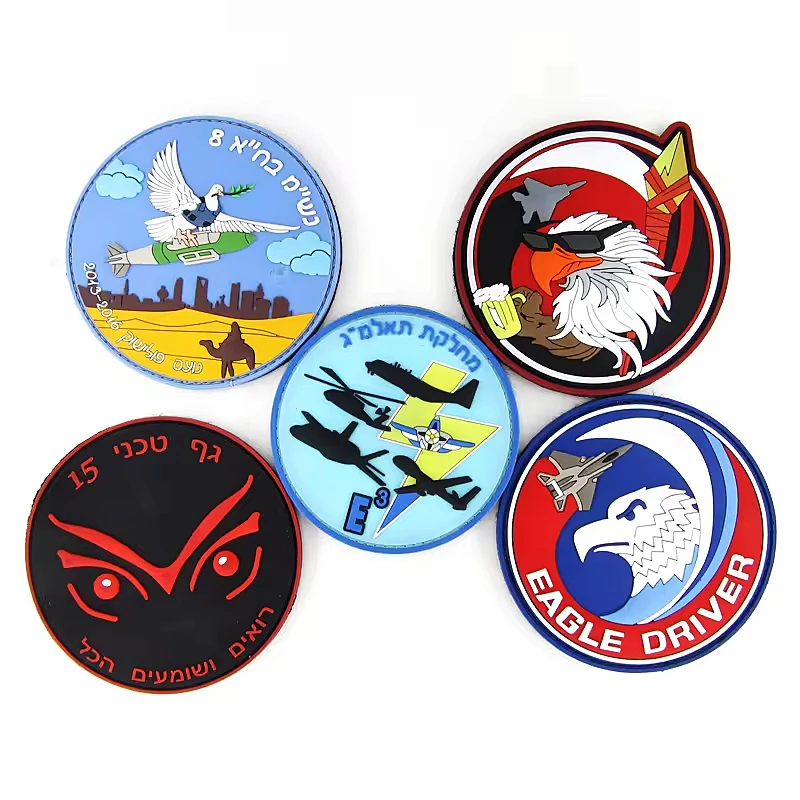 Aviation Enthusiast PVC Patches For Pilot Gear Unique – 3D Aircraft Badges By AWELLS For Flight Crew Collectors