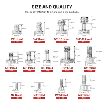 For SmallRig 26-Piece AAK2326 Camera Screw Set for Mounts Accessories detail image
