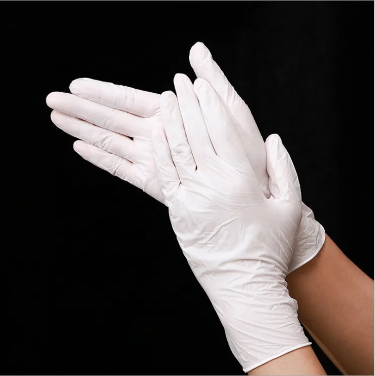 powder free non sterile examination gloves medical latex gloves
